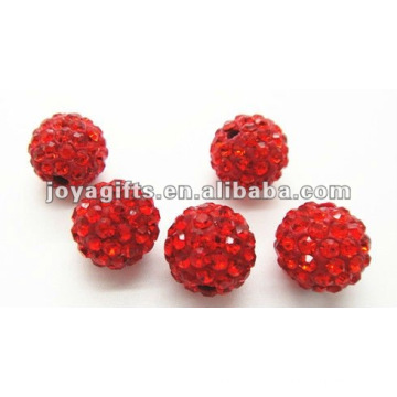 10mm shamballa clay crystal ball,shamballa round beads